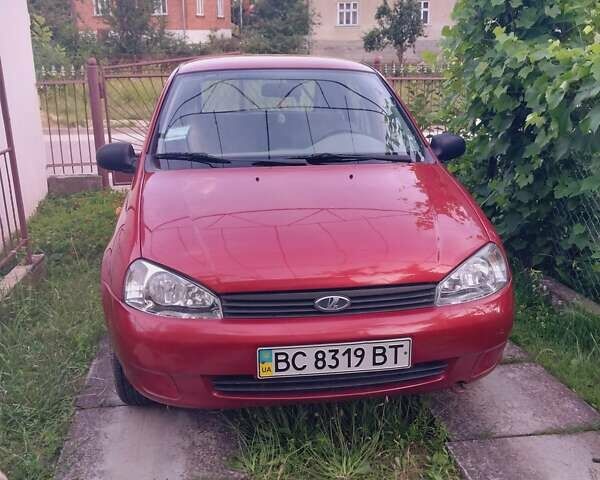 Красный ВАЗ 1119 Калина, объемом двигателя 1.6 л и пробегом 65 тыс. км за 2500 $, фото 1 на Automoto.ua