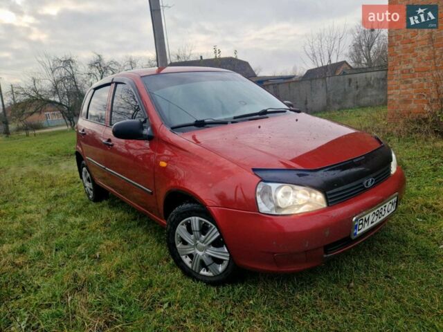 Красный ВАЗ 1119 Калина, объемом двигателя 1.6 л и пробегом 200 тыс. км за 2500 $, фото 1 на Automoto.ua