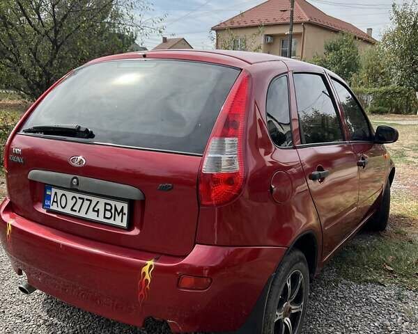 Червоний ВАЗ 1119 Калина, об'ємом двигуна 1.39 л та пробігом 171 тис. км за 1800 $, фото 1 на Automoto.ua
