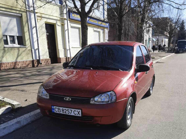 Красный ВАЗ 1119 Калина, объемом двигателя 1.6 л и пробегом 113 тыс. км за 2900 $, фото 1 на Automoto.ua