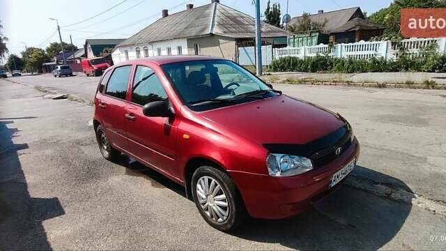 Червоний ВАЗ 1119 Калина, об'ємом двигуна 1.6 л та пробігом 288 тис. км за 1499 $, фото 1 на Automoto.ua