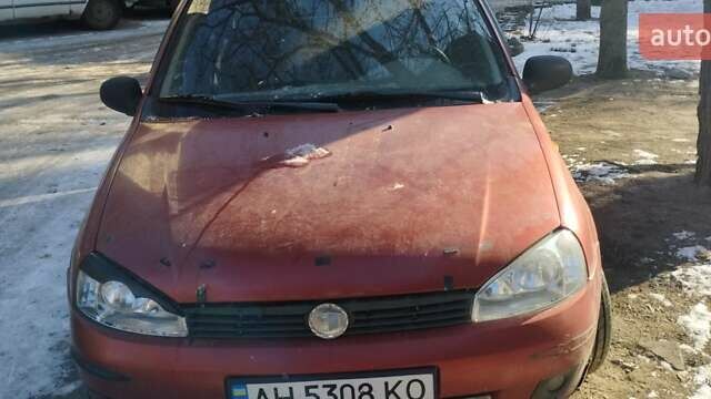 Красный ВАЗ 1119 Калина, объемом двигателя 1.6 л и пробегом 130 тыс. км за 1800 $, фото 1 на Automoto.ua