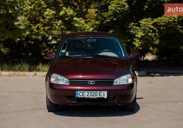 Красный ВАЗ 1119 Калина, объемом двигателя 1.6 л и пробегом 56 тыс. км за 3300 $, фото 1 на Automoto.ua