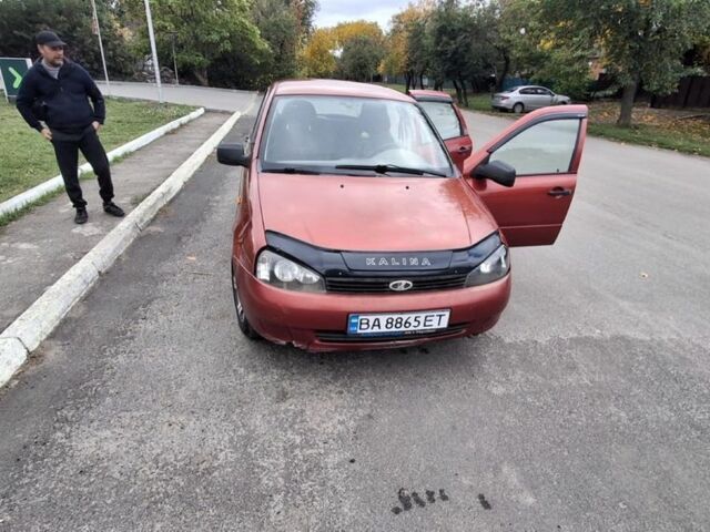 Червоний ВАЗ 1119 Калина, об'ємом двигуна 1.6 л та пробігом 112 тис. км за 1535 $, фото 1 на Automoto.ua