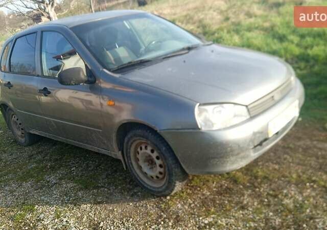 Серый ВАЗ 1119 Калина, объемом двигателя 1.6 л и пробегом 80 тыс. км за 1500 $, фото 1 на Automoto.ua