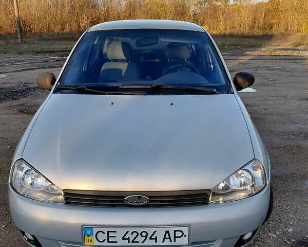 Серый ВАЗ 1119 Калина, объемом двигателя 1.6 л и пробегом 93 тыс. км за 2100 $, фото 1 на Automoto.ua