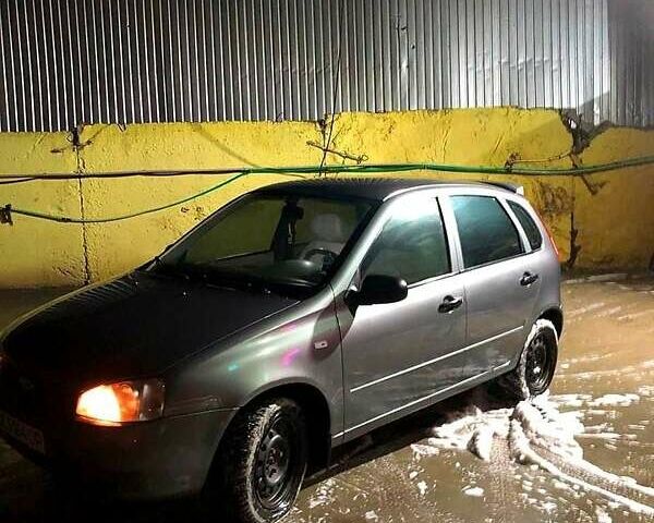 Серый ВАЗ 1119 Калина, объемом двигателя 1.6 л и пробегом 280 тыс. км за 2500 $, фото 1 на Automoto.ua