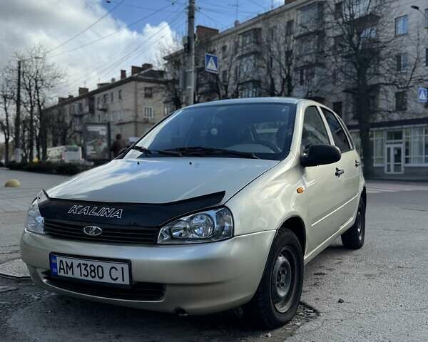 Сірий ВАЗ 1119 Калина, об'ємом двигуна 1.6 л та пробігом 81 тис. км за 1800 $, фото 1 на Automoto.ua