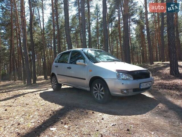 Серый ВАЗ 1119 Калина, объемом двигателя 1.6 л и пробегом 198 тыс. км за 1650 $, фото 1 на Automoto.ua