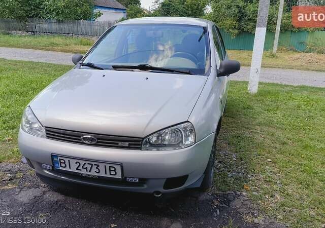 Серый ВАЗ 1119 Калина, объемом двигателя 1.6 л и пробегом 92 тыс. км за 2400 $, фото 1 на Automoto.ua