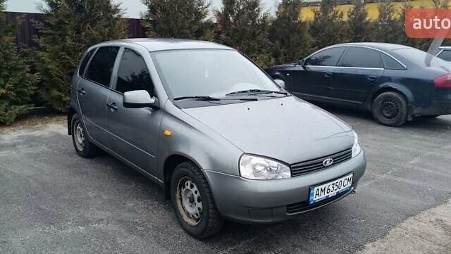 Сірий ВАЗ 1119 Калина, об'ємом двигуна 1.4 л та пробігом 44 тис. км за 2800 $, фото 1 на Automoto.ua