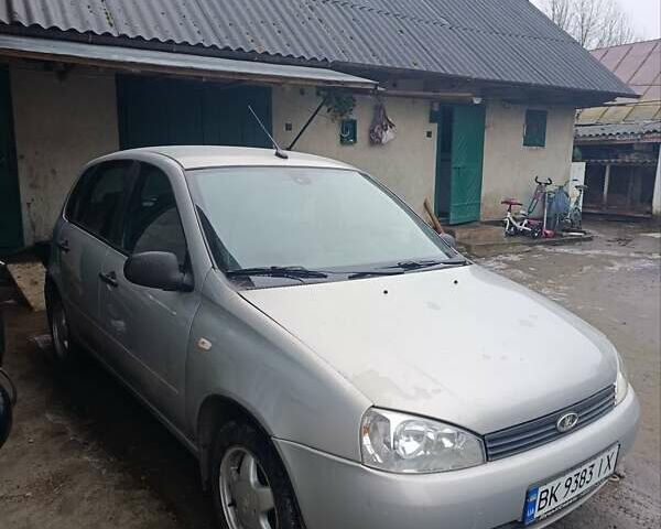 Серый ВАЗ 1119 Калина, объемом двигателя 1.6 л и пробегом 143 тыс. км за 2000 $, фото 1 на Automoto.ua