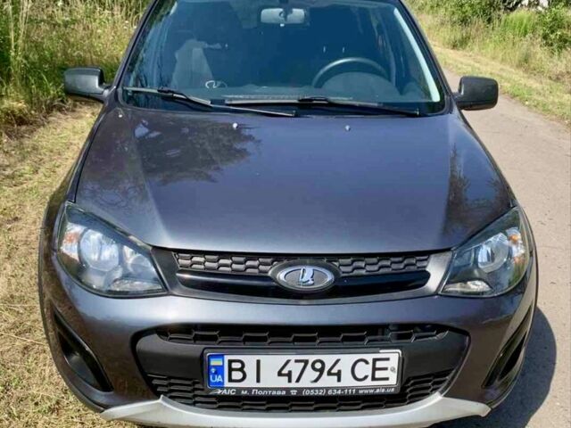 Серый ВАЗ 1119 Калина, объемом двигателя 1.6 л и пробегом 58 тыс. км за 5200 $, фото 1 на Automoto.ua
