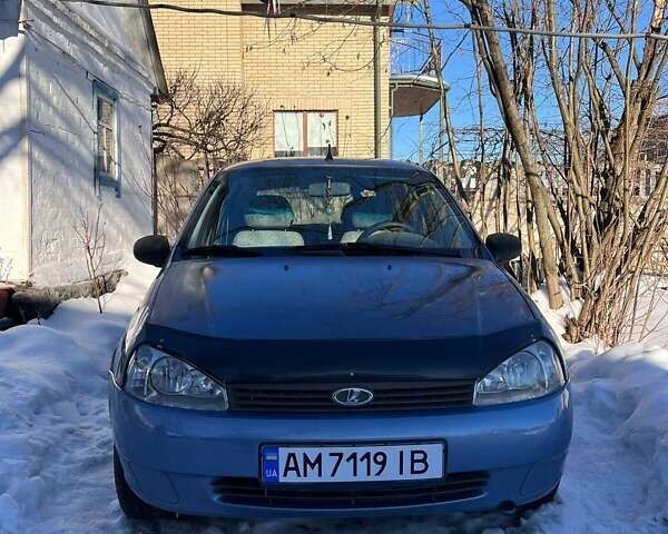 Синій ВАЗ 1119 Калина, об'ємом двигуна 1.6 л та пробігом 156 тис. км за 2400 $, фото 1 на Automoto.ua