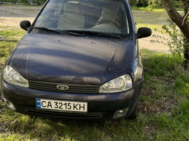 Синій ВАЗ 1119 Калина, об'ємом двигуна 1.6 л та пробігом 210 тис. км за 1200 $, фото 1 на Automoto.ua