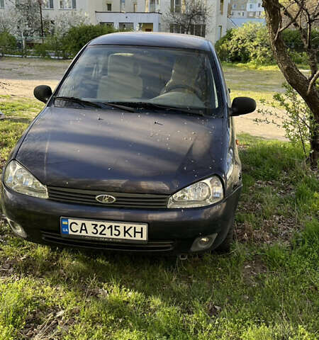 Синий ВАЗ 1119 Калина, объемом двигателя 1.6 л и пробегом 210 тыс. км за 1500 $, фото 1 на Automoto.ua