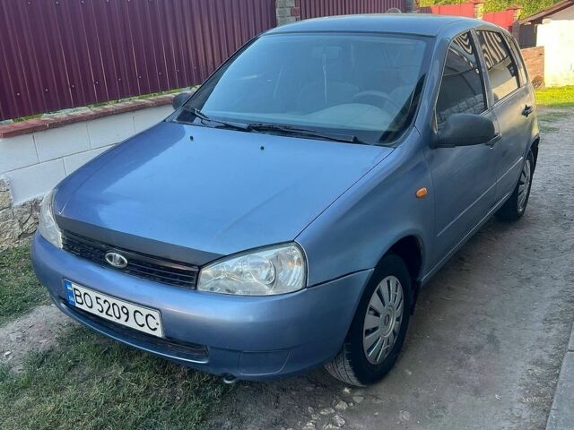 Синій ВАЗ 1119 Калина, об'ємом двигуна 1.6 л та пробігом 195 тис. км за 1450 $, фото 1 на Automoto.ua