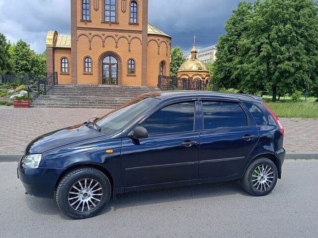 Синий ВАЗ 1119 Калина, объемом двигателя 1.6 л и пробегом 129 тыс. км за 1800 $, фото 1 на Automoto.ua