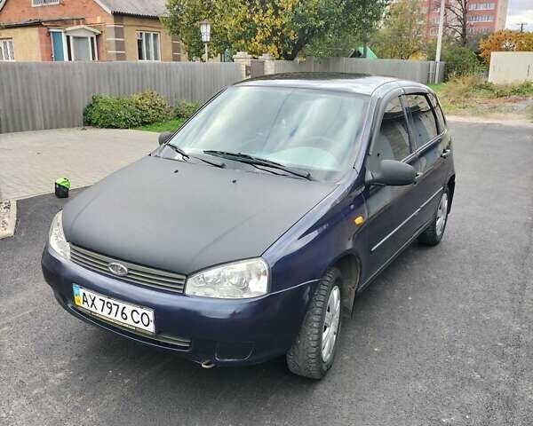 Синий ВАЗ 1119 Калина, объемом двигателя 1.6 л и пробегом 149 тыс. км за 2000 $, фото 1 на Automoto.ua