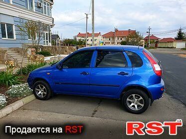 Синий ВАЗ 1119 Калина, объемом двигателя 1.6 л и пробегом 48 тыс. км за 3800 $, фото 1 на Automoto.ua