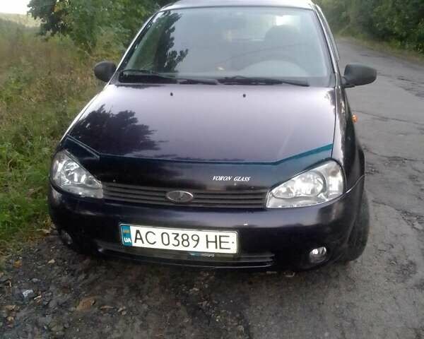 Синій ВАЗ 1119 Калина, об'ємом двигуна 1.6 л та пробігом 150 тис. км за 1650 $, фото 1 на Automoto.ua