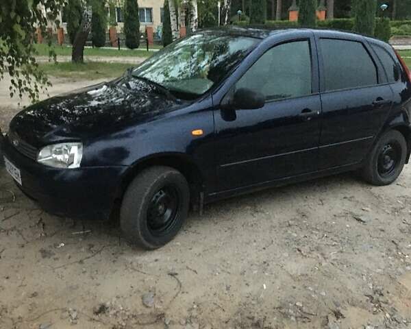 Синий ВАЗ 1119 Калина, объемом двигателя 1.6 л и пробегом 220 тыс. км за 2400 $, фото 1 на Automoto.ua