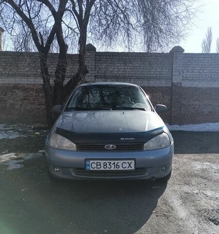 Синий ВАЗ 1119 Калина, объемом двигателя 1.6 л и пробегом 279 тыс. км за 1200 $, фото 1 на Automoto.ua