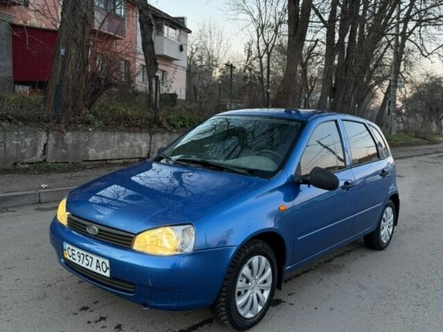 Синий ВАЗ 1119 Калина, объемом двигателя 1.6 л и пробегом 79 тыс. км за 2199 $, фото 1 на Automoto.ua