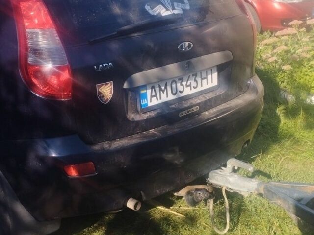 Синій ВАЗ 1119 Калина, об'ємом двигуна 1.6 л та пробігом 90 тис. км за 2100 $, фото 1 на Automoto.ua