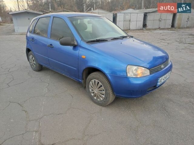 Синий ВАЗ 1119 Калина, объемом двигателя 1.6 л и пробегом 114 тыс. км за 2100 $, фото 1 на Automoto.ua