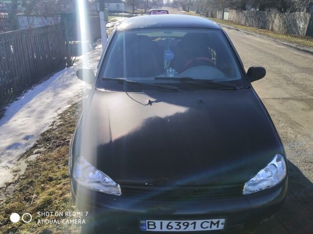 Синий ВАЗ 1119 Калина, объемом двигателя 1.6 л и пробегом 147 тыс. км за 2100 $, фото 1 на Automoto.ua