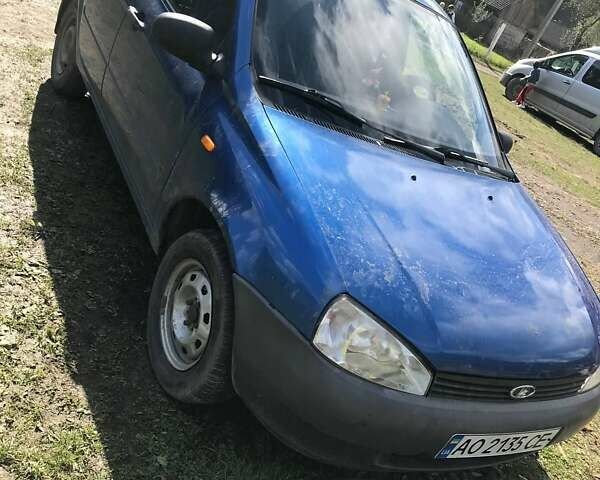 Синій ВАЗ 1119 Калина, об'ємом двигуна 1.6 л та пробігом 260 тис. км за 2300 $, фото 1 на Automoto.ua
