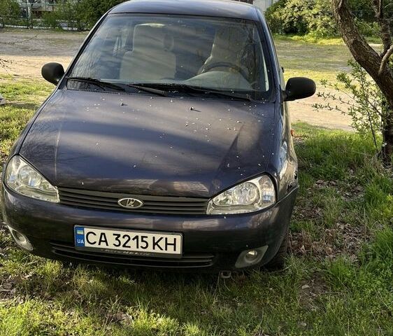Синий ВАЗ 1119 Калина, объемом двигателя 1.6 л и пробегом 210 тыс. км за 1023 $, фото 1 на Automoto.ua