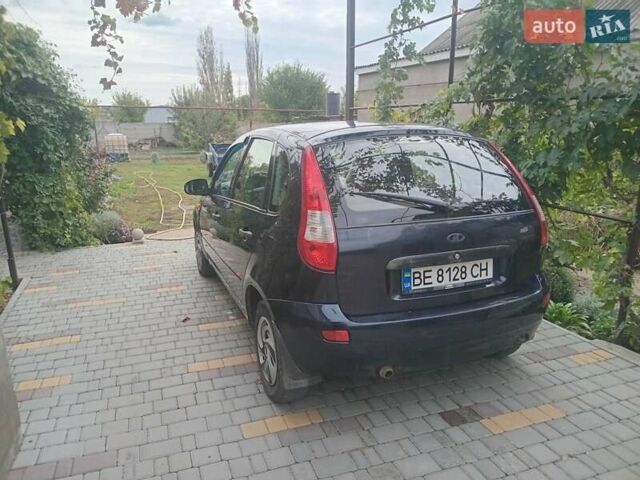 Синий ВАЗ 1119 Калина, объемом двигателя 1.6 л и пробегом 108 тыс. км за 1800 $, фото 1 на Automoto.ua