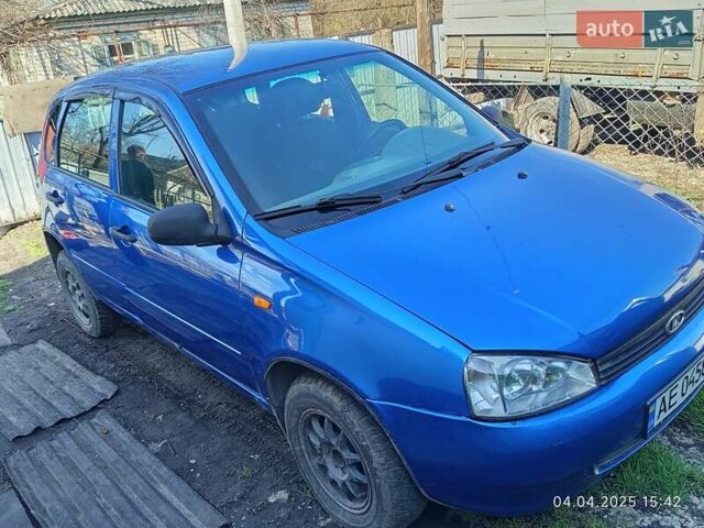 Синий ВАЗ 1119 Калина, объемом двигателя 1.6 л и пробегом 256 тыс. км за 2600 $, фото 1 на Automoto.ua
