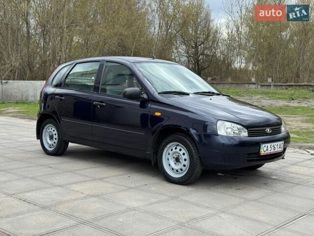 Синий ВАЗ 1119 Калина, объемом двигателя 1.6 л и пробегом 40 тыс. км за 3300 $, фото 1 на Automoto.ua