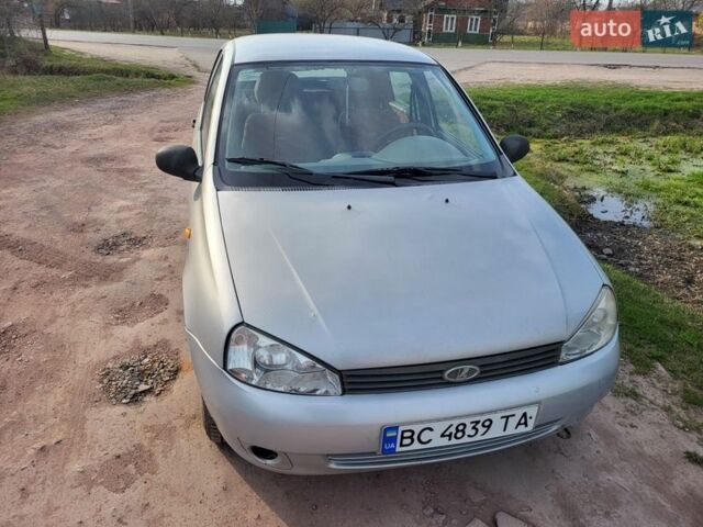 Синий ВАЗ 1119 Калина, объемом двигателя 1.6 л и пробегом 100 тыс. км за 2150 $, фото 1 на Automoto.ua