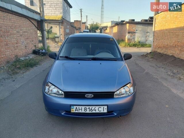 Синій ВАЗ 1119 Калина, об'ємом двигуна 1.6 л та пробігом 214 тис. км за 2250 $, фото 1 на Automoto.ua