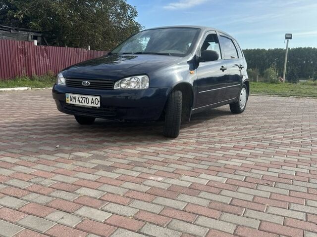 Синій ВАЗ 1119 Калина, об'ємом двигуна 1.6 л та пробігом 119 тис. км за 2100 $, фото 1 на Automoto.ua