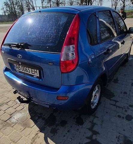 Синий ВАЗ 1119 Калина, объемом двигателя 1.6 л и пробегом 200 тыс. км за 1700 $, фото 1 на Automoto.ua