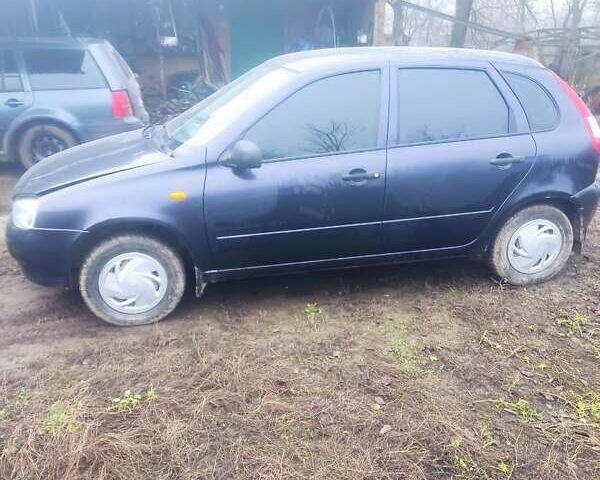 Синий ВАЗ 1119 Калина, объемом двигателя 1.6 л и пробегом 41 тыс. км за 4200 $, фото 1 на Automoto.ua