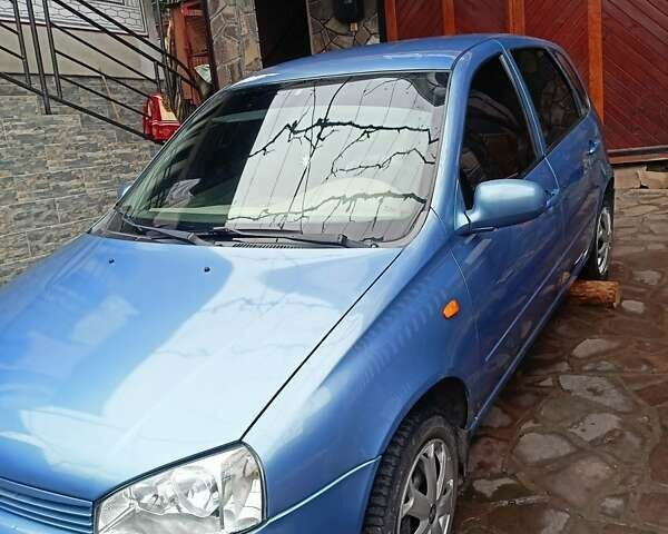 Синий ВАЗ 1119 Калина, объемом двигателя 1.6 л и пробегом 194 тыс. км за 2100 $, фото 1 на Automoto.ua