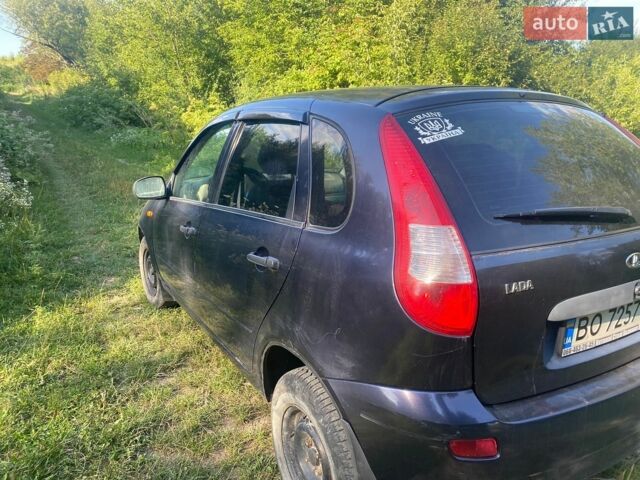 Синій ВАЗ 1119 Калина, об'ємом двигуна 1.6 л та пробігом 150 тис. км за 2000 $, фото 1 на Automoto.ua