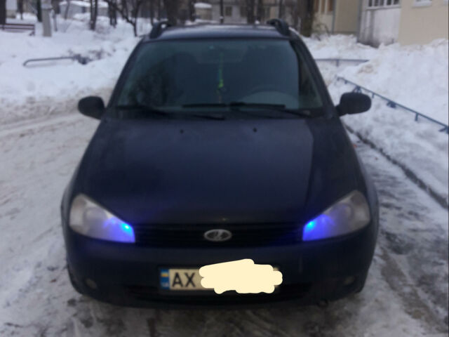 Синий ВАЗ 1119 Калина, объемом двигателя 1.6 л и пробегом 91 тыс. км за 3100 $, фото 1 на Automoto.ua