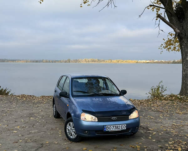 Синій ВАЗ 1119 Калина, об'ємом двигуна 1.6 л та пробігом 120 тис. км за 1550 $, фото 1 на Automoto.ua