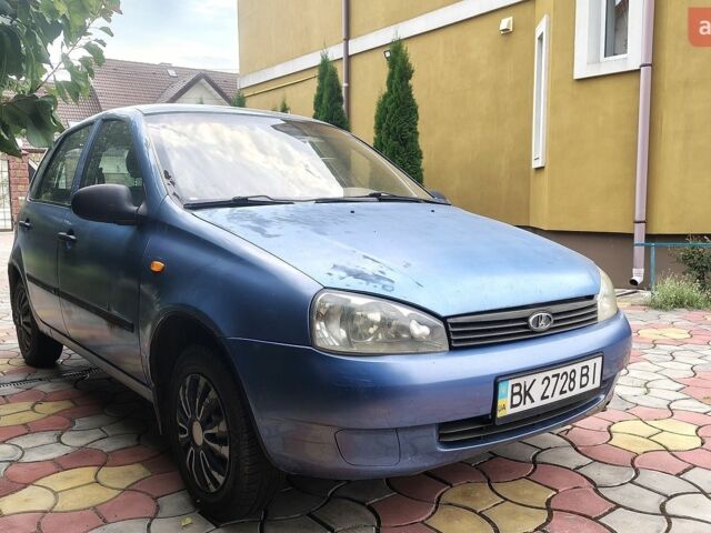 Синій ВАЗ 1119 Калина, об'ємом двигуна 1.6 л та пробігом 156 тис. км за 1200 $, фото 1 на Automoto.ua