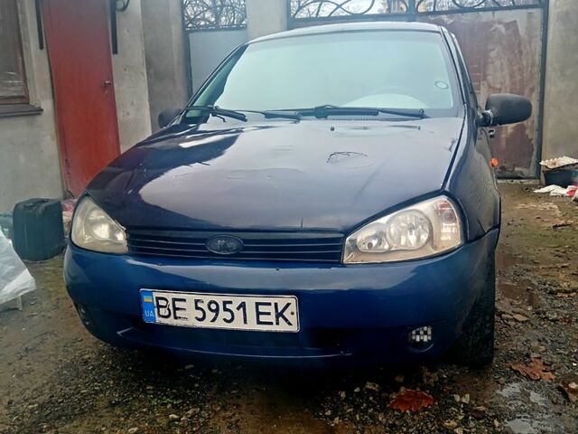 Синій ВАЗ 1119 Калина, об'ємом двигуна 1.6 л та пробігом 123 тис. км за 1700 $, фото 1 на Automoto.ua