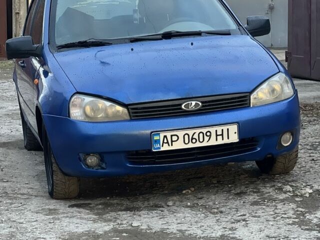 Синий ВАЗ 1119 Калина, объемом двигателя 1.6 л и пробегом 120 тыс. км за 1100 $, фото 1 на Automoto.ua