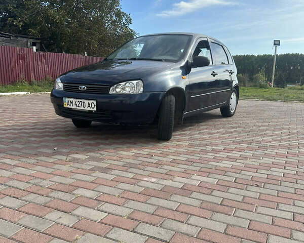 Синій ВАЗ 1119 Калина, об'ємом двигуна 1.6 л та пробігом 119 тис. км за 2100 $, фото 1 на Automoto.ua