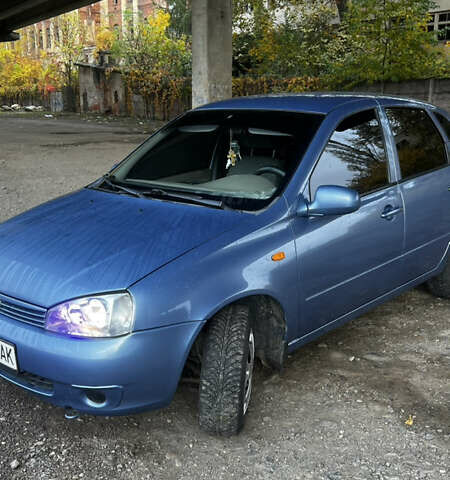 Синий ВАЗ 1119 Калина, объемом двигателя 1.6 л и пробегом 195 тыс. км за 2000 $, фото 1 на Automoto.ua